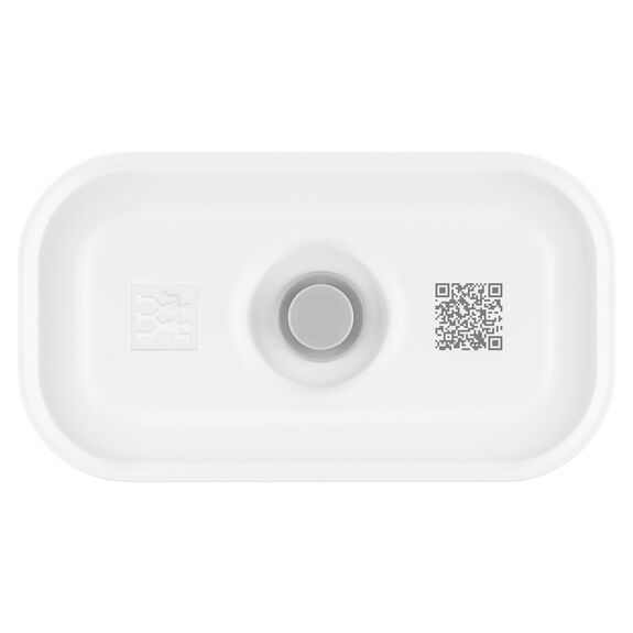 Zwilling Fresh and Save S Vacuum Plastic Lunch Box, White-Grey