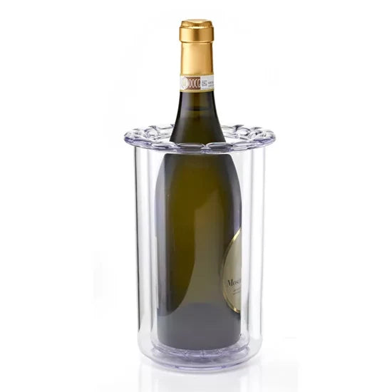 Guzzini Tiffany Clear Insulated Bottle Holder