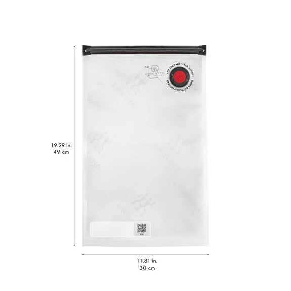 Zwilling Fresh & Save Plastic Vacuum Bag Set, L / 3-Piece