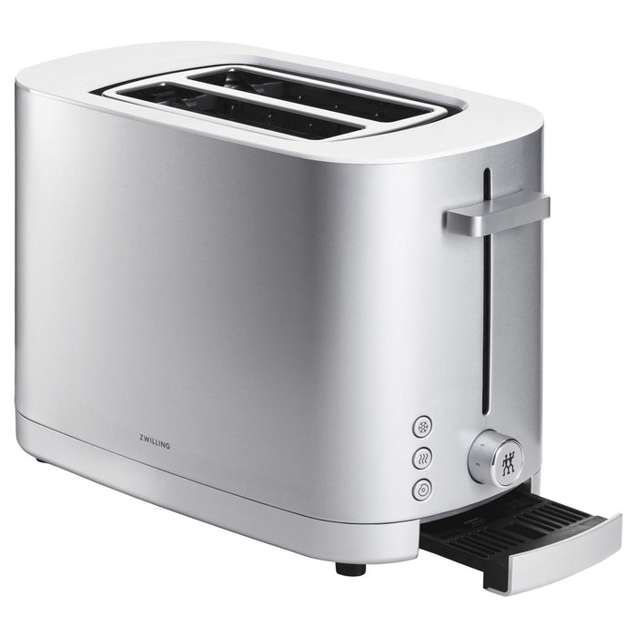 Zwilling Enfinigy Silver 2-Slot Toaster