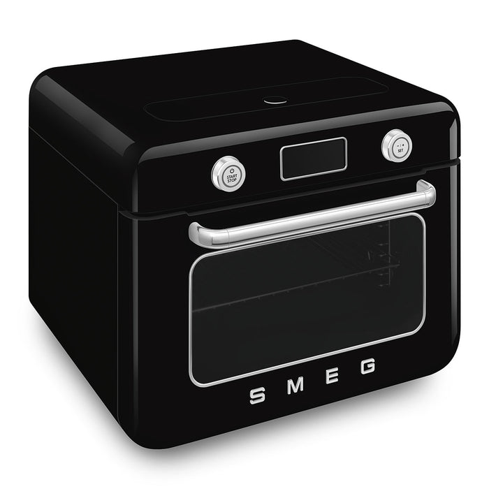 Smeg Retro Style Black Countertop Combi Oven