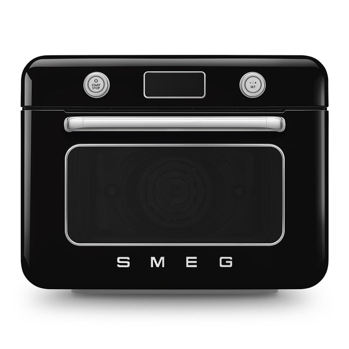 Smeg Retro Style Black Countertop Combi Oven