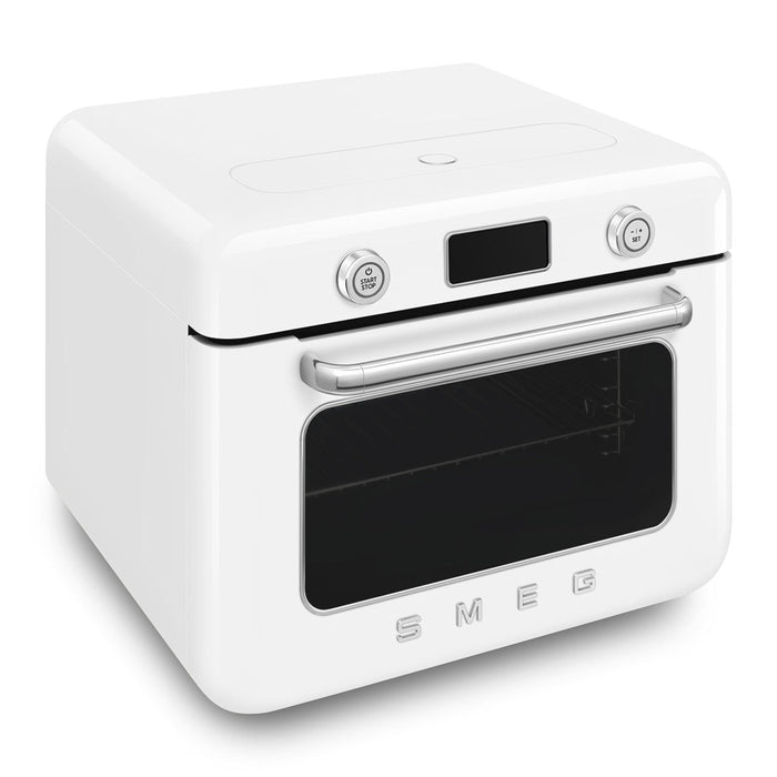 Smeg Retro Style White Countertop Combi Oven