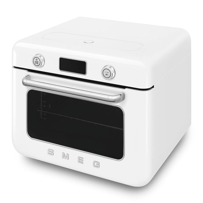 Smeg Retro Style White Countertop Combi Oven