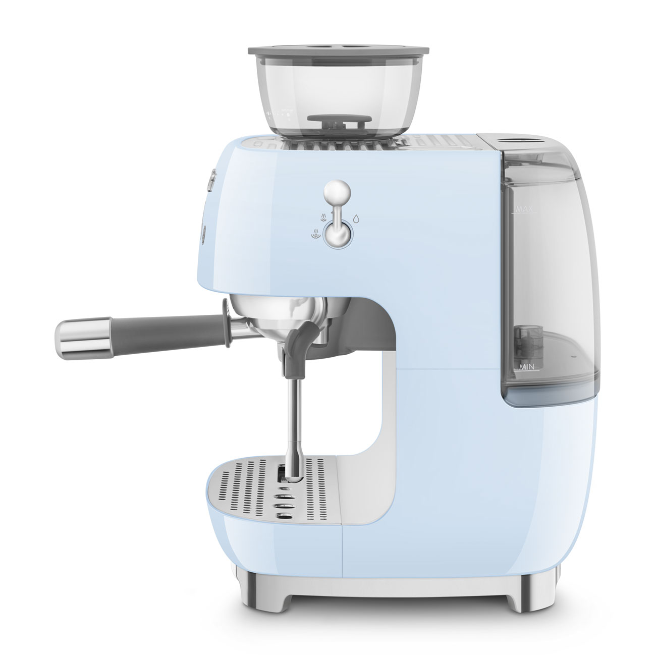 Smeg Retro-Style Pastel Blue Espresso Manual Coffee Machine