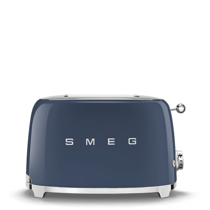 Smeg 50's Retro Style Aesthetic Navy 2-Slice Toaster