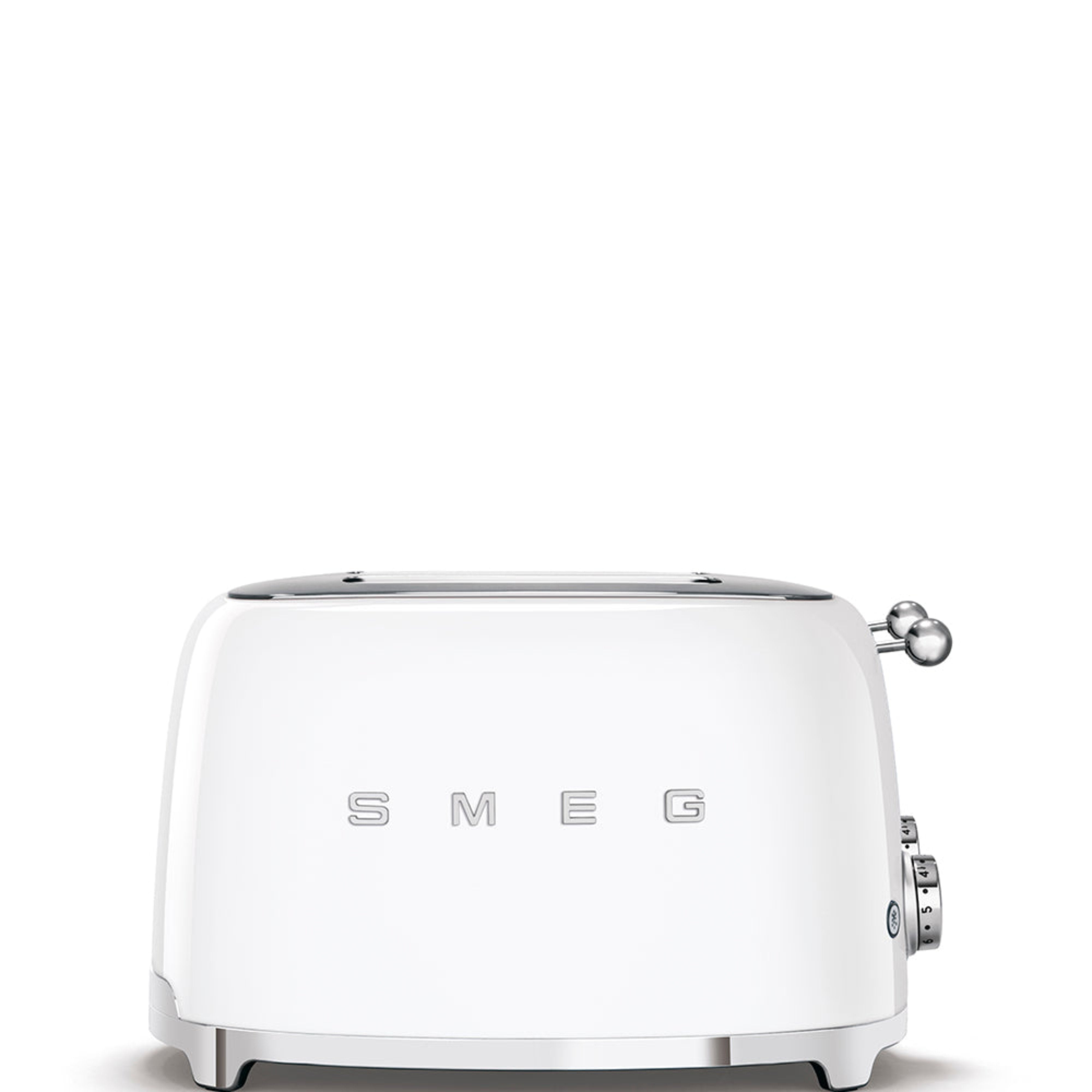 Smeg 50's Retro Style White 4x4 Toaster