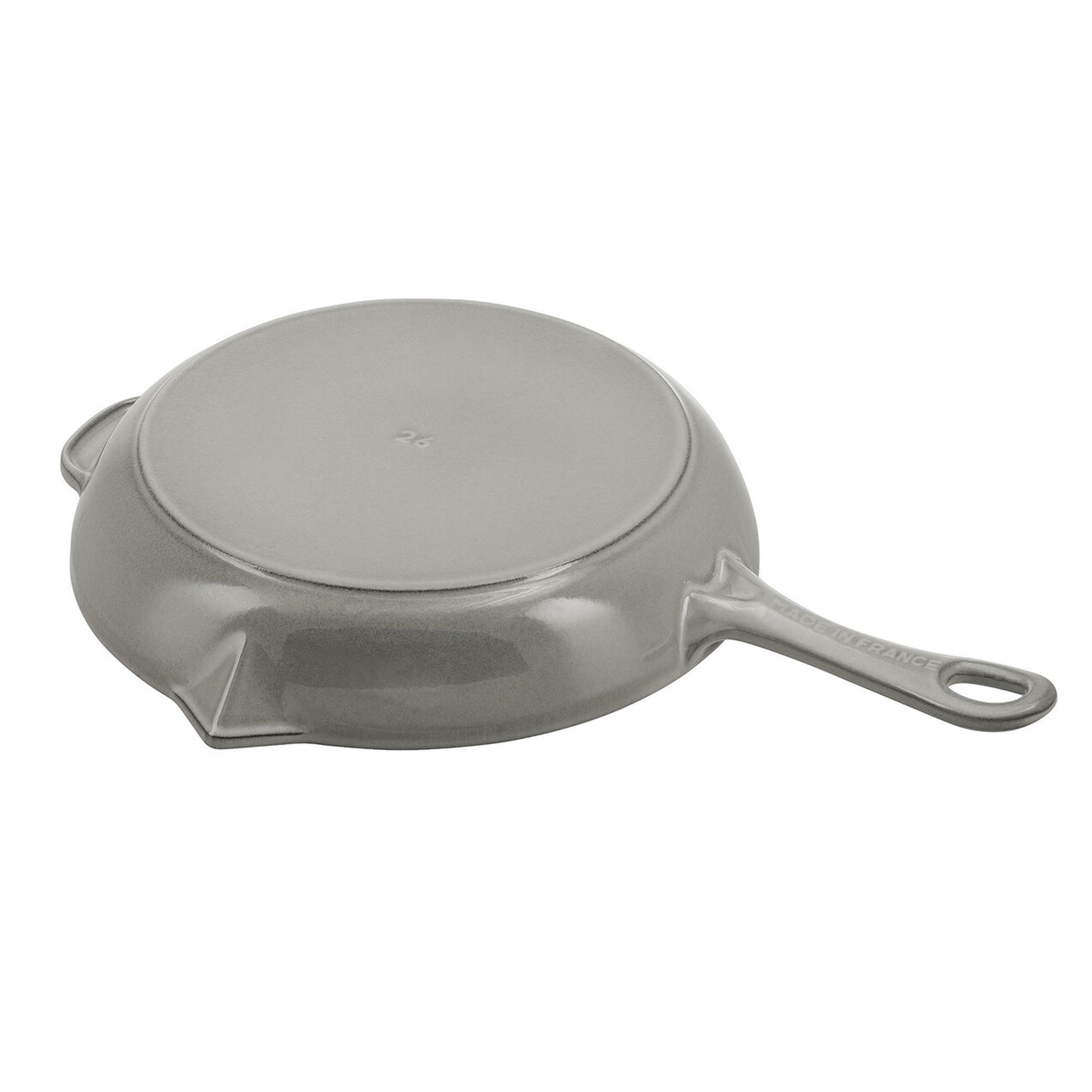 Staub Cast Iron Graphite Grey Fry Pan, 10-Inches