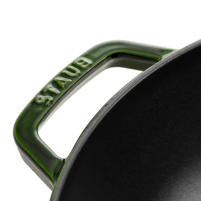 Staub Cast Iron Basil Perfect Pan, 4.5-Quart