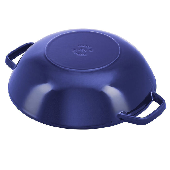 Staub Cast Iron Dark Blue Perfect Pan, 4.5-Quart