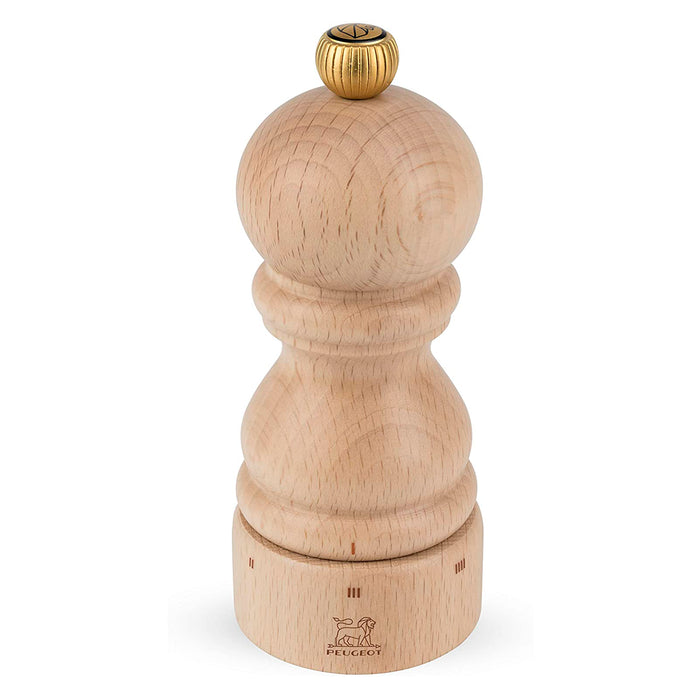 Peugeot Paris U'Select Wood Pepper Mill Natural, 5-Inches