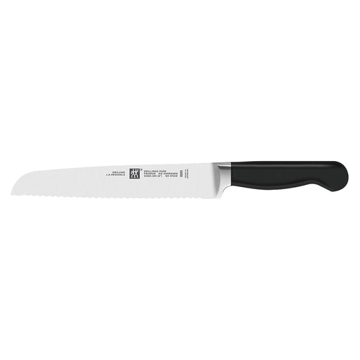 Zwilling Pure Stainless Steel Bread Knife, 8-Inches - LaCuisineStore