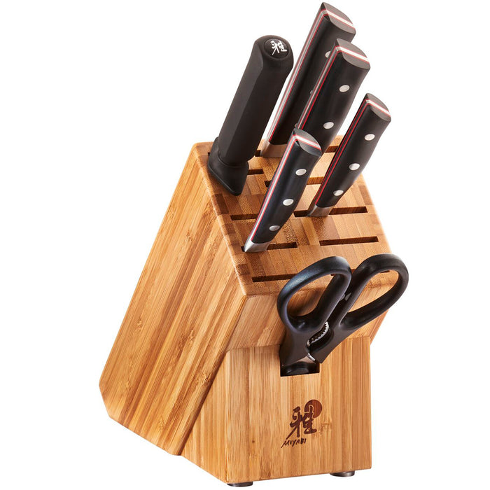 Miyabi 400FC Evolution Stainless Steel 7-Piece Knife Block Set