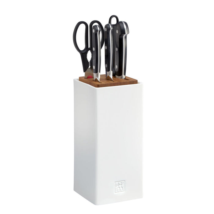 Zwilling Pro Knife Block Set Ceramic, 6-Piece - LaCuisineStore