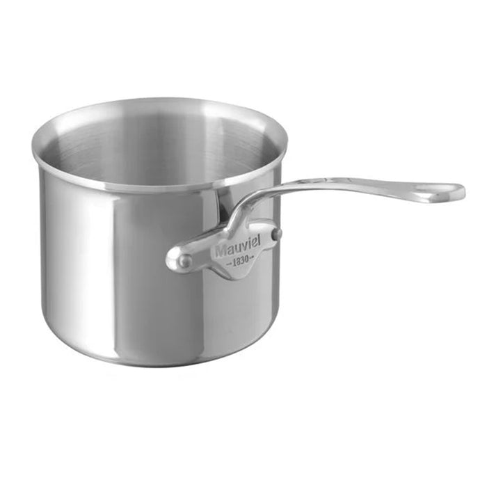 Mauviel M'Cook Stainless Steel Bain Marie Sauce Pan, 1.8-Quart