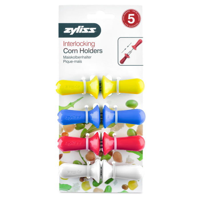 Zyliss Interlocking 8-Piece Corn Holders Set