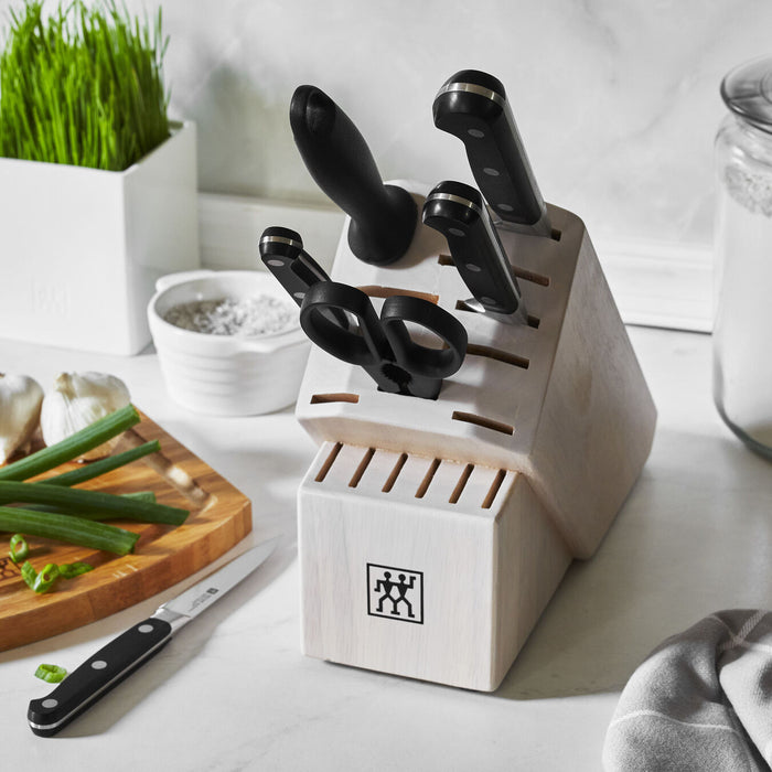 Zwilling Professional S White 7-Piece Knife Block Set