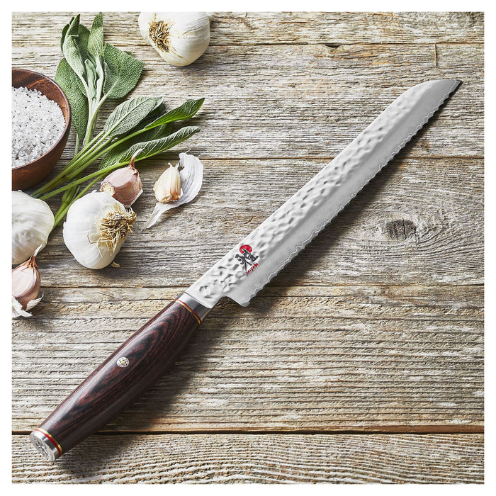 Miyabi Artisan 6000MCT Stainless Steel Bread Knife, 9-Inches