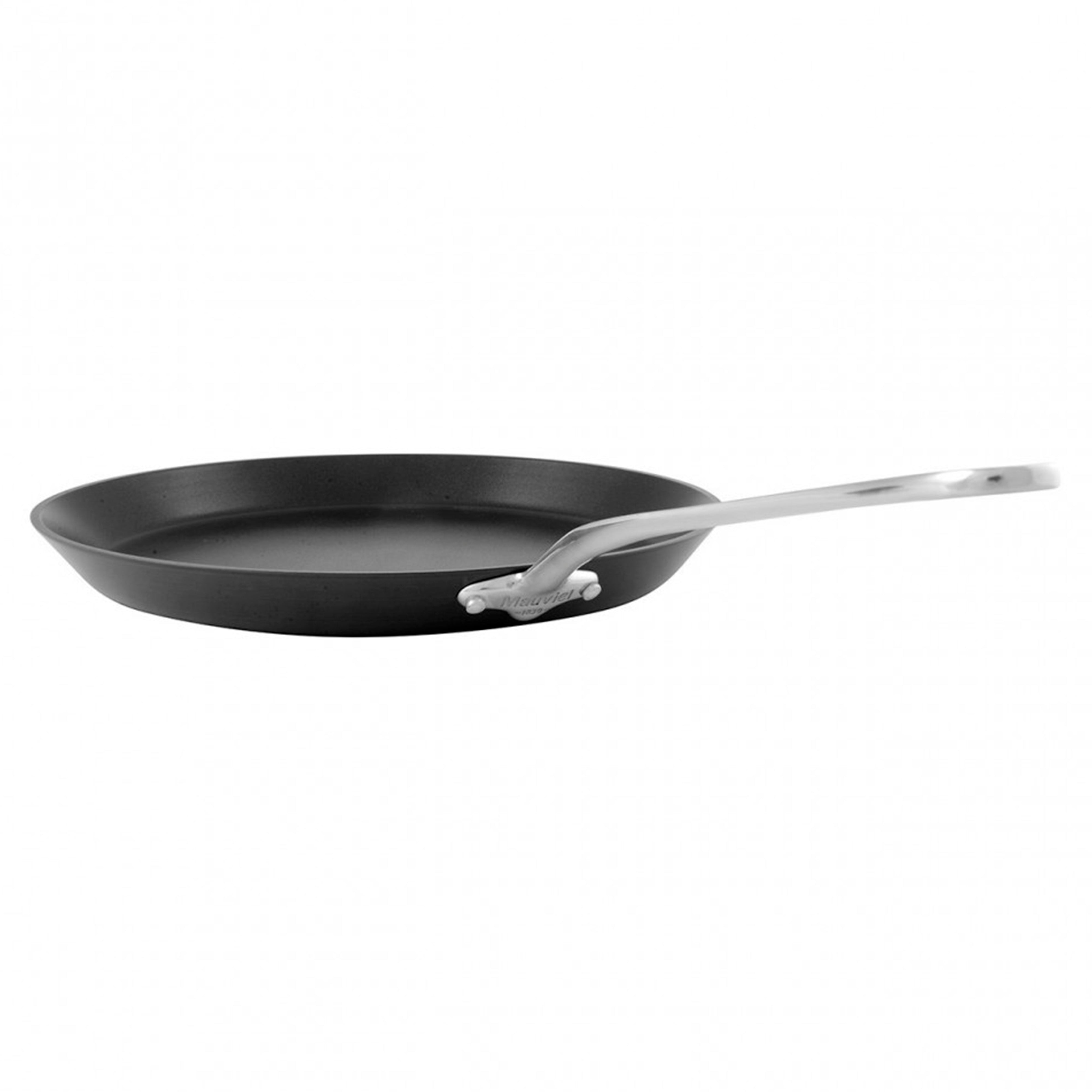 Mauviel M'Stone3 Aluminum Crepe pan With Stainless Steel Handle, 1.5-Quart