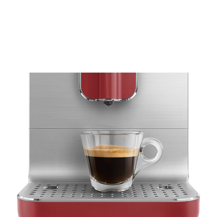 Smeg Fully Automatic Red Coffee Machine