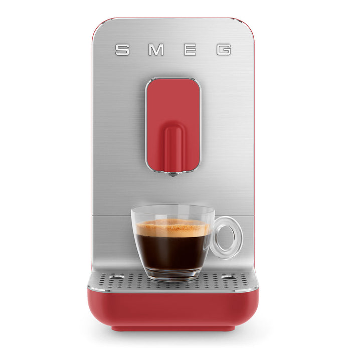 Smeg Fully Automatic Red Coffee Machine