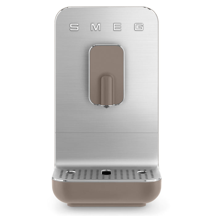 Smeg Fully Automatic Taupe Coffee Machine