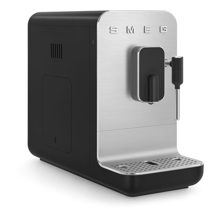 Smeg Fully Automatic Black Coffee Machine with Steamer