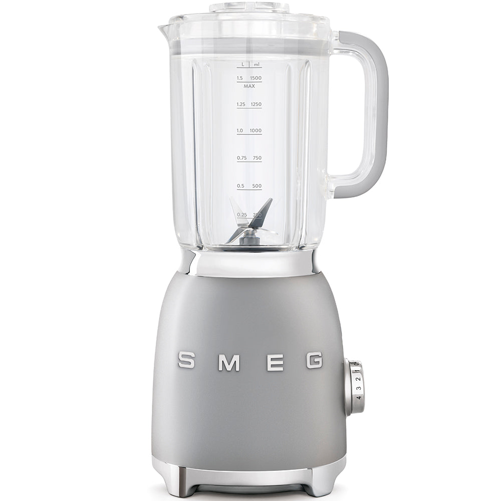 Smeg 50's Retro Style Aesthetic Silver Blender