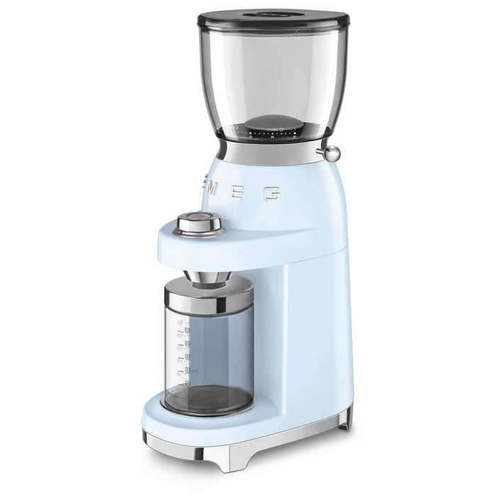 Smeg 50's Retro Style Aesthetic Pastel Blue Coffee Grinder