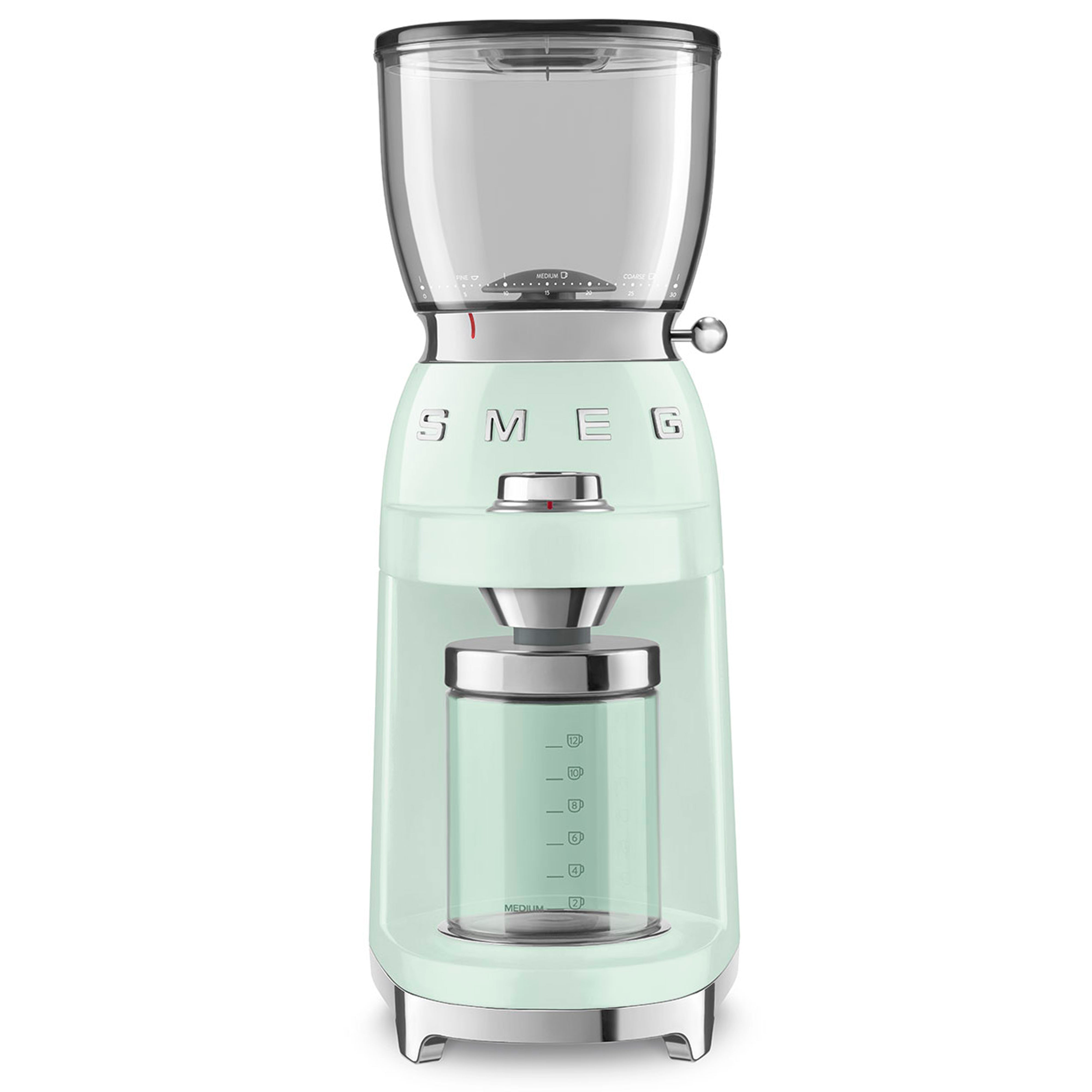 Smeg 50's Retro Style Aesthetic Pastel Green Coffee Grinder