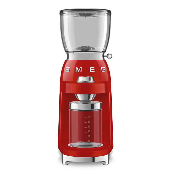 Smeg 50's Retro Style Aesthetic Red Coffee Grinder