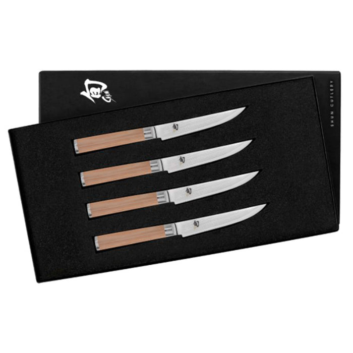 Shun Classic Blonde 4-Piece Steak Knife Set