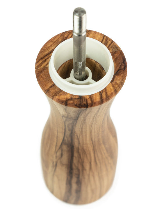 Peugeot Fidji Olive Wood Salt Mill, 6-Inches