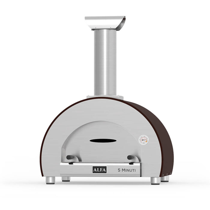 Alfa Forni 5 Minuti Copper Wood-Powered Pizza Oven