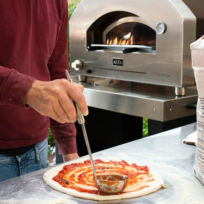 Alfa Forni Stone Copper Medium Gas-Powered Pizza Oven