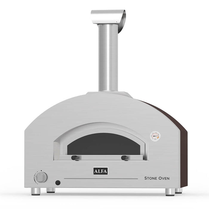 Alfa Forni Stone Copper Large Gas-Powered Pizza Oven