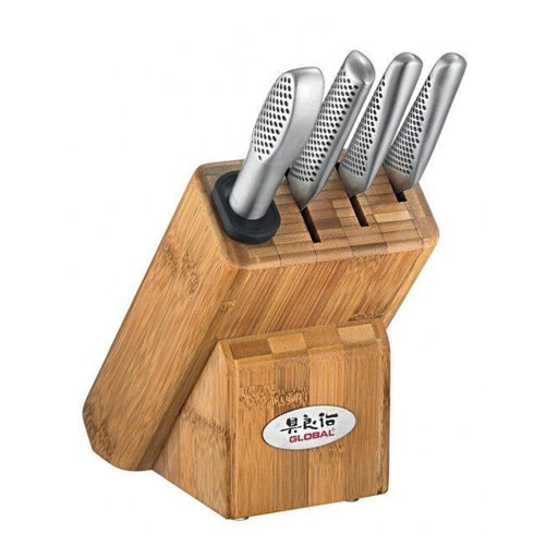 Global Masuta Knife Block Set, 5-Piece - LaCuisineStore