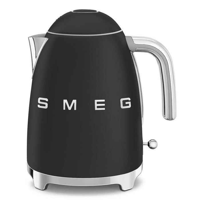 Smeg 50's Retro Style Aesthetic KLF03 Matte Black Electric Kettle