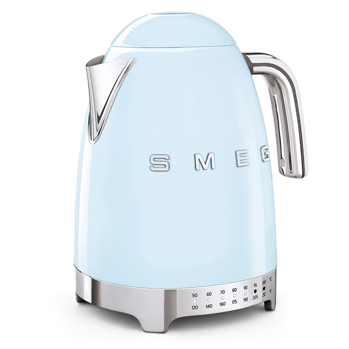 Smeg 50's Retro Style Variable Temperature KLF04 Pastel Blue Kettle