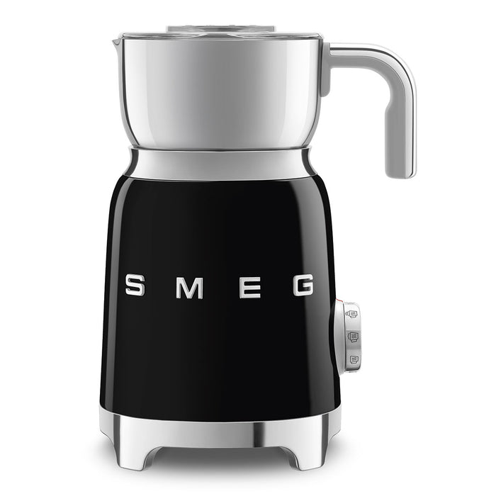 Smeg 50's Retro Style Aesthetic MFF11 Black Milk Frother