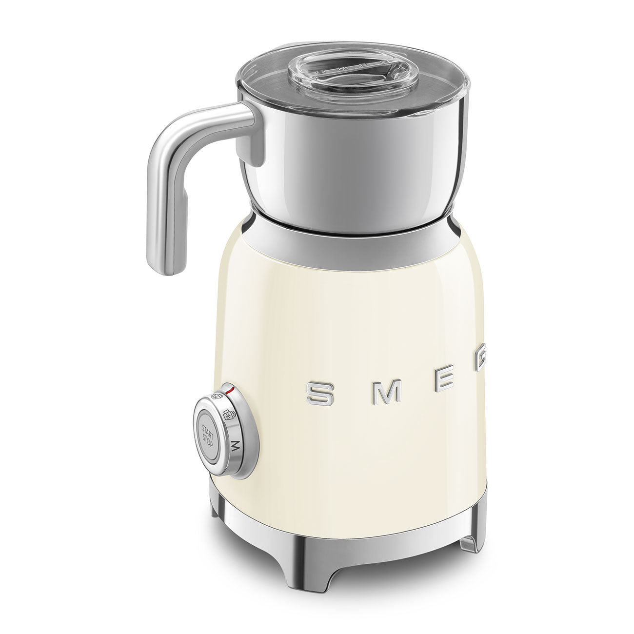 Smeg 50's Retro Style Aesthetic MFF11 Cream Milk Frother