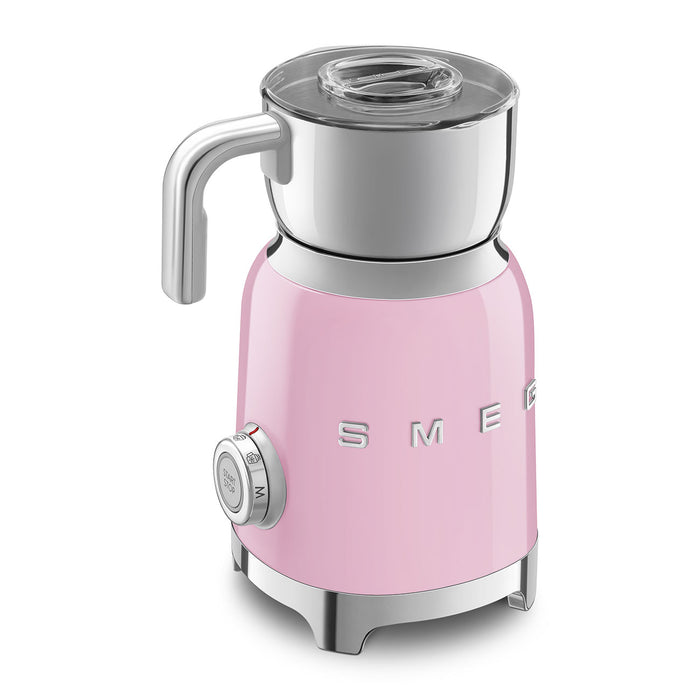 Smeg 50's Retro Style Aesthetic MFF11 Pink Milk Frother