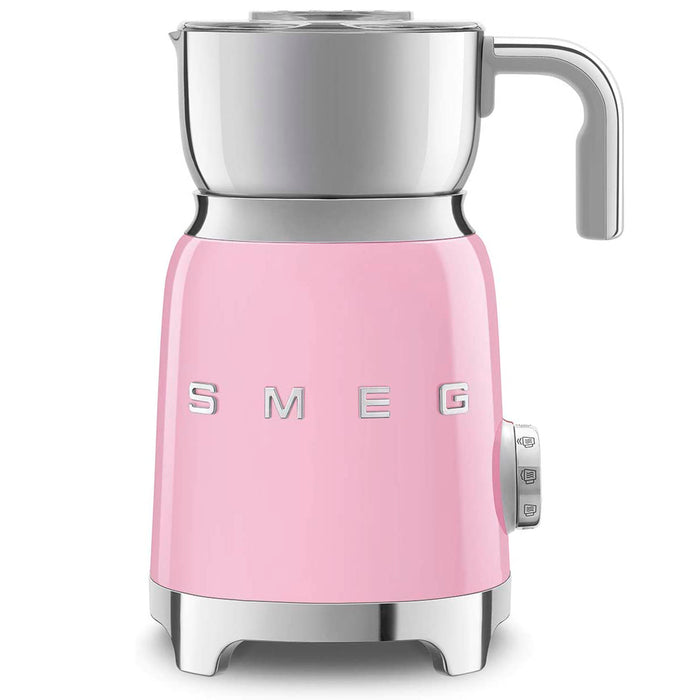 Smeg 50's Retro Style Aesthetic MFF11 Pink Milk Frother