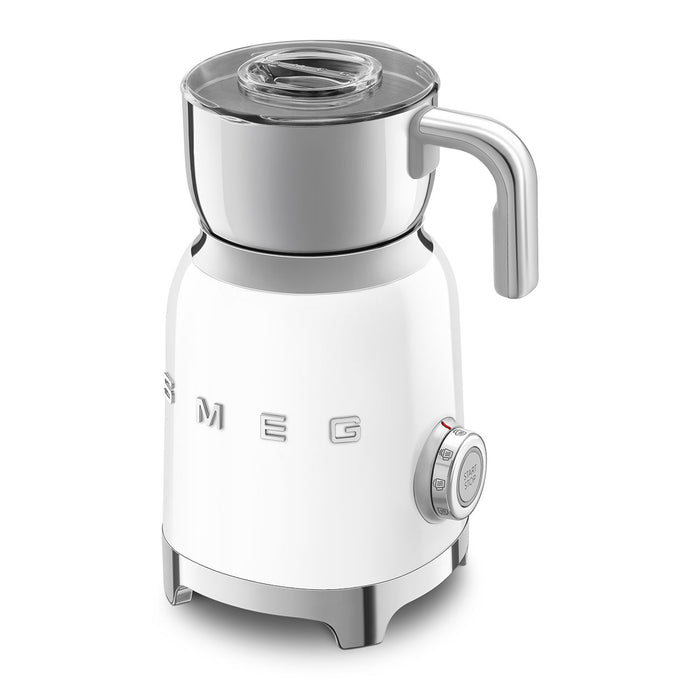 Smeg 50's Retro Style Aesthetic MFF11 White Milk Frother