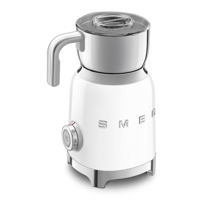 Smeg 50's Retro Style Aesthetic MFF11 White Milk Frother