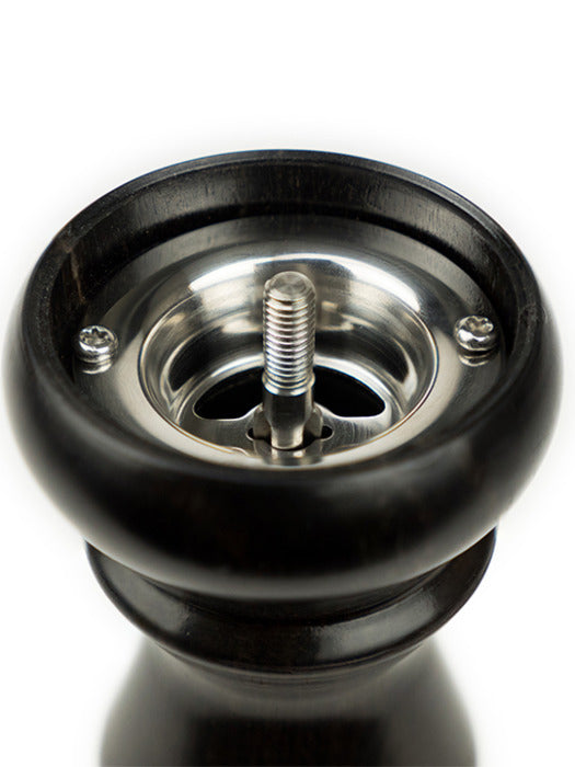 Peugeot Paris Icone U'Select Wood Salt and Pepper Mill Set Black Lacquered, 7-Inches - LaCuisineStore