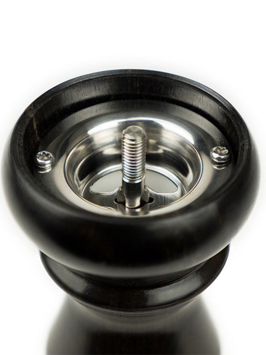 Peugeot Paris Icone U'Select Wood Salt Mill Black Lacquered, 7-Inches - LaCuisineStore