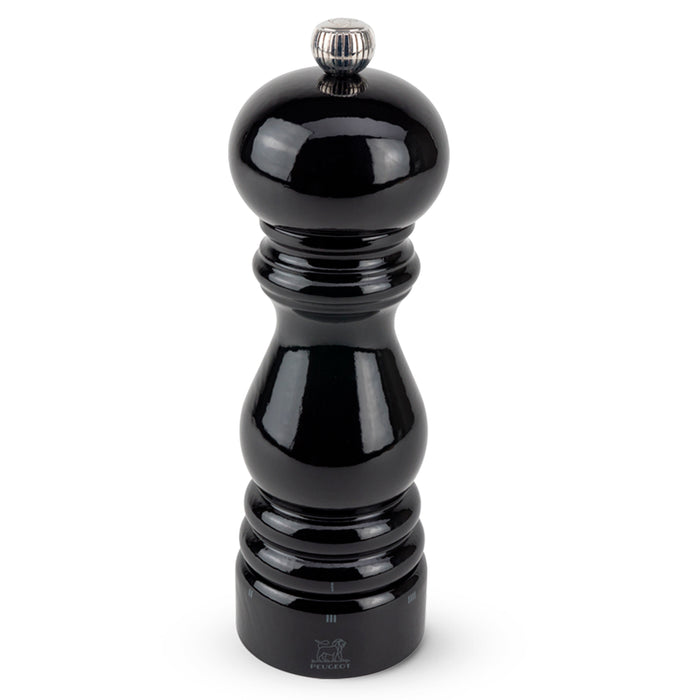 Peugeot Paris U'Select Pepper Mill Black Lacquered, 7-Inches - LaCuisineStore