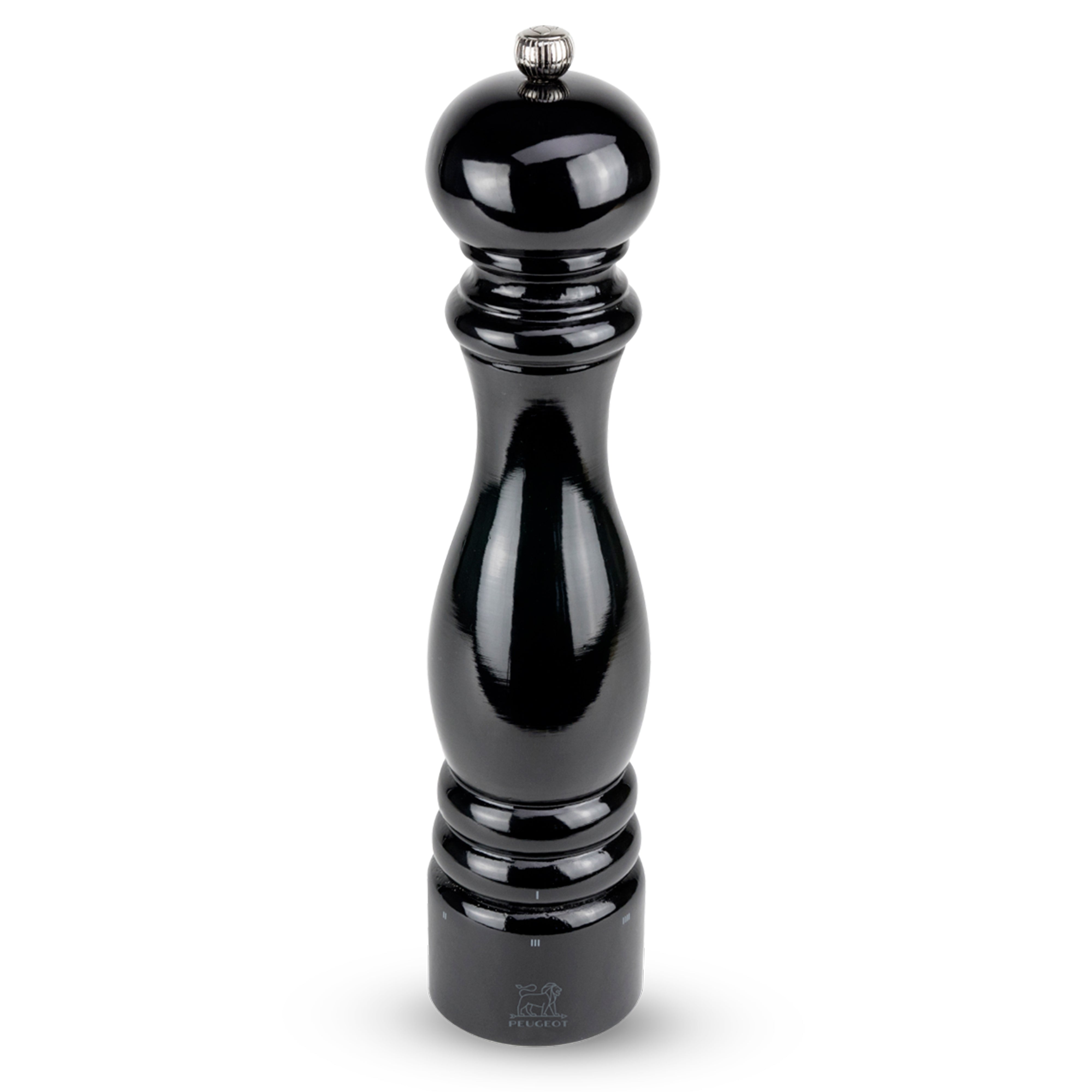 Peugeot Paris U'Select Pepper Mill Black Lacquered, 12-Inches - LaCuisineStore