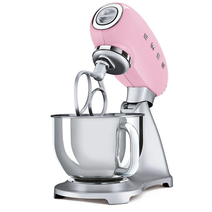 Smeg 50's Retro Style Aesthetic Pink Stand Mixer